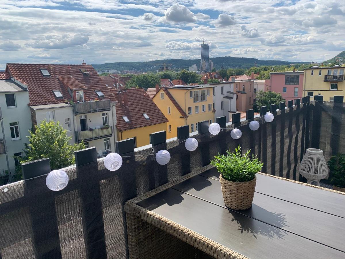 Apartment Skyline Of Jena, Luxurioes, Einzigartig, Free Wifi, Parkplatz, Klimatisiert, Zentral Eksteriør billede